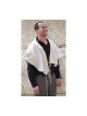 יצירת אריגה בעבודת יד טלית כתר ... | יצירת אריגה טלית